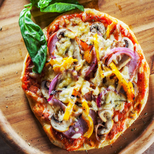 Easy Pita Pizzas