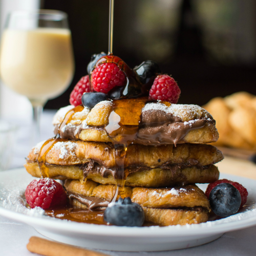 Nutella Stuffed French Toast